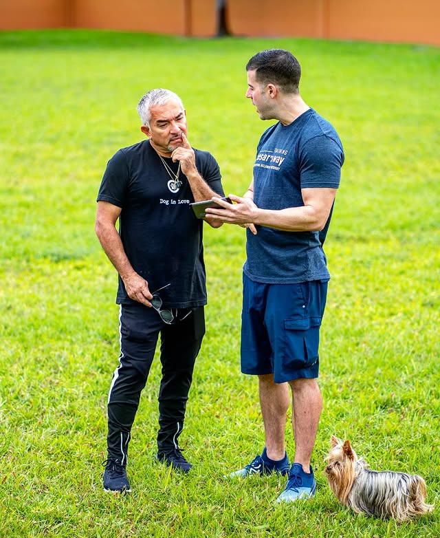 Steve del savio with cesar millan[1]